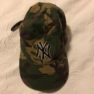 Camo Yankees Hat